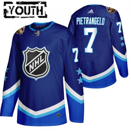 Camisola Vegas Golden Knights Alex Pietrangelo 7 2022 NHL All-Star Azul Authentic - Criança